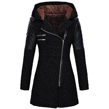 Manteau Long Femme Élégant et Doux