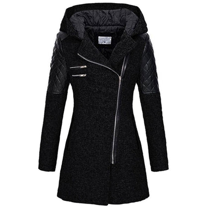 Manteau Long Femme Élégant et Doux