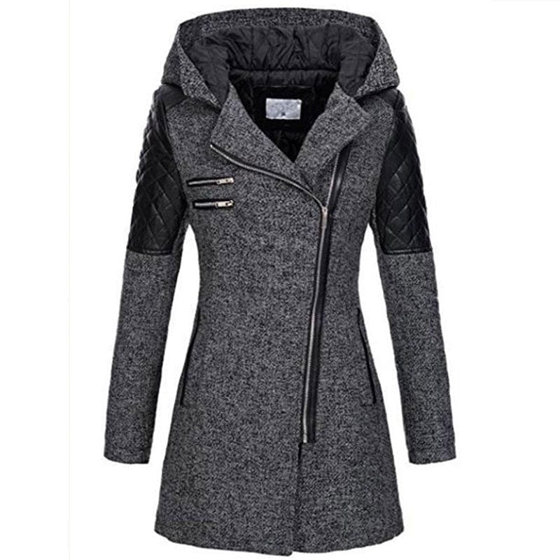 Manteau Long Femme Élégant et Doux