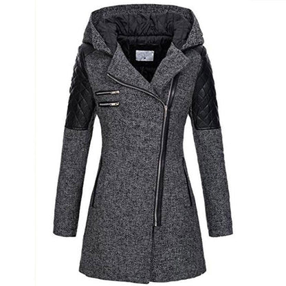 Manteau Long Femme Élégant et Doux