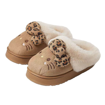 Furina™ – Chaussons Confortables En Fourrure Hello Kitty Pour Femme