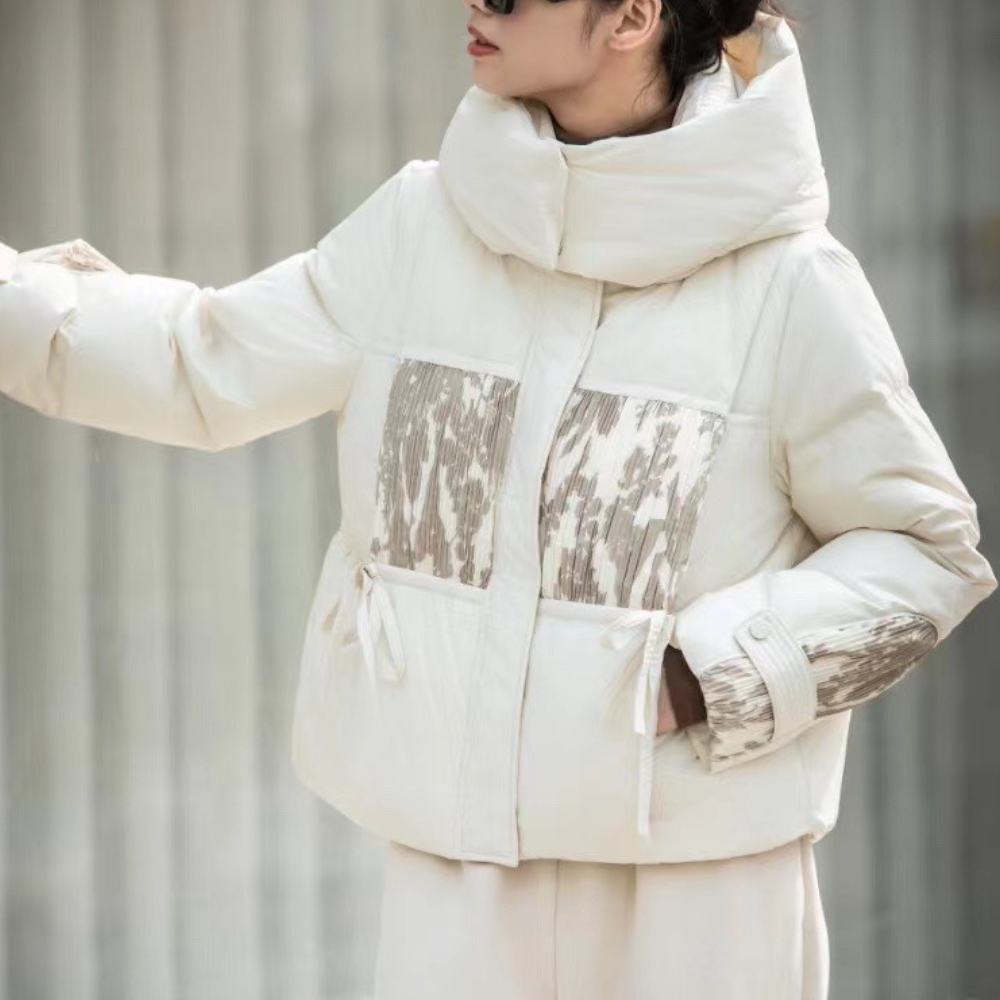 MELIKE - Veste Isolante à Capuche pour Femmes