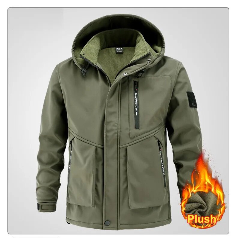 Ensemble Homme Outdoor Fleece Doux et Chaud