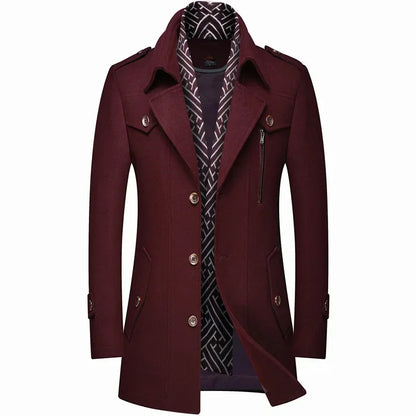 Manteau Hiver Homme Élégant et Confortable