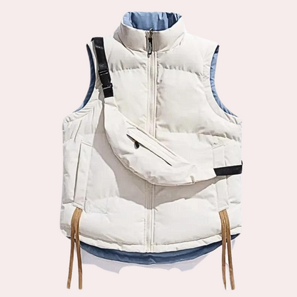 Veste Hiver Réversible Homme Polaire et Imperméable