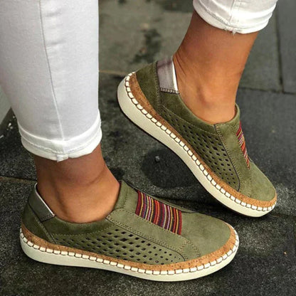 Chaussures talons hauts cuir marine à rayures tendance