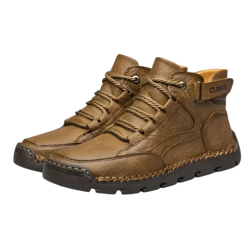 Chaussures de Randonnée Homme en Cuir Confortable