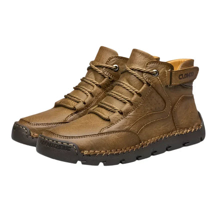 Chaussures de Randonnée Homme en Cuir Confortable