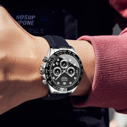 Montre Homme Élégante Acier Inoxydable