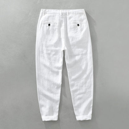 Pantalon Lin Coton Homme Léger Été