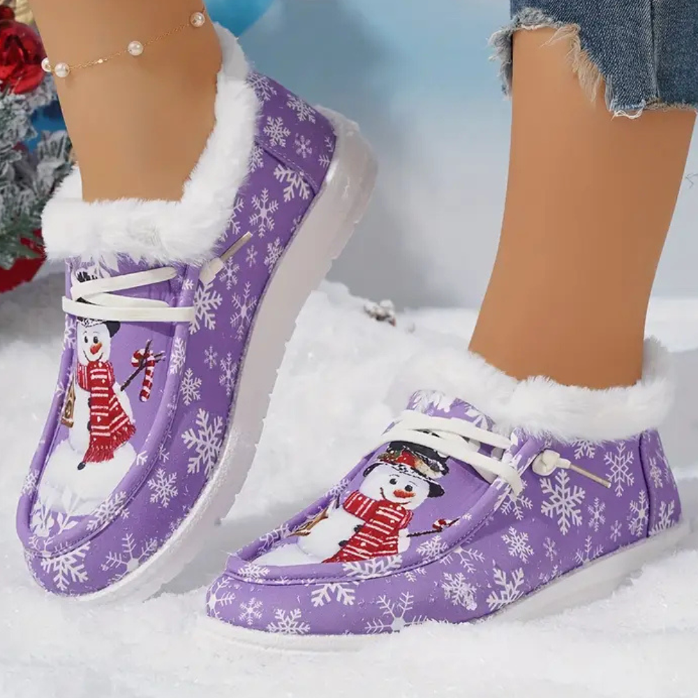 Chaussures Noël Femmes Talons Hauts Élégantes
