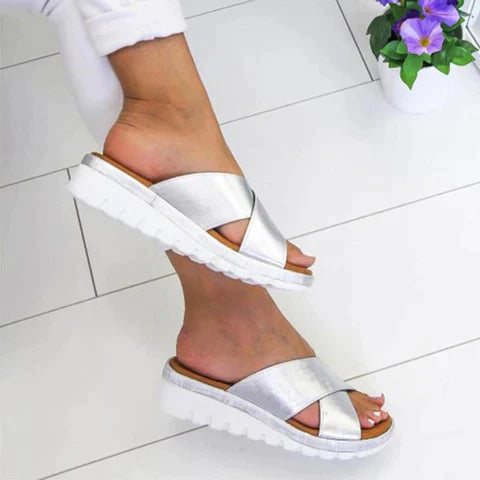 Sandales Orthopédiques Femme Confortable pour Été