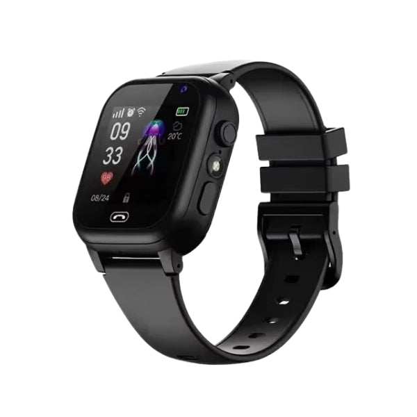Montre Connectée Noire Écran Tactile Réglable