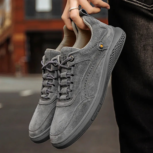 Baskets Homme Cuir Souple Confortable - BerlinGlamour