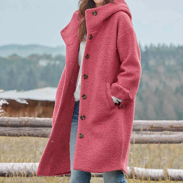 Manteau Femme Long Classique Élégant pour Automne