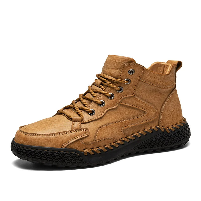 Bottes de Randonnée en Cuir pour Homme