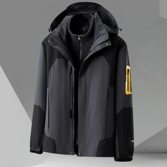 Blouson Homme Vent avec Capuche Imperméable - BerlinGlamour
