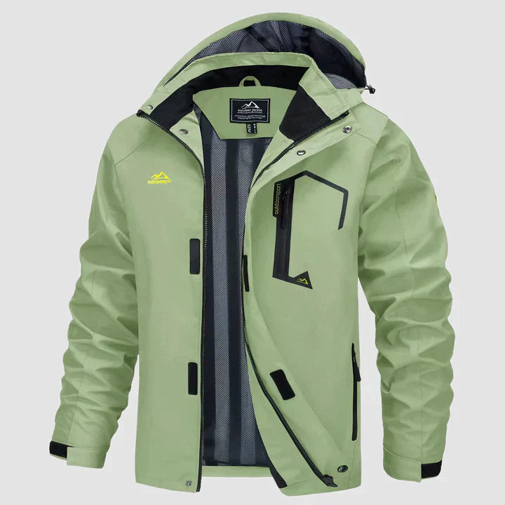 Parka Hiver Homme Imperméable avec Capuchon Amovible - PanierRoyale