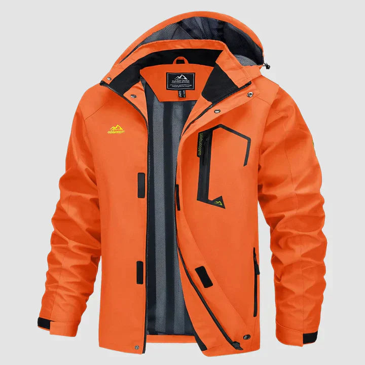 Parka Hiver Homme Imperméable avec Capuchon Amovible