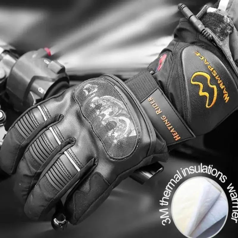 Gants moto Hiver Chauffants - vue 2