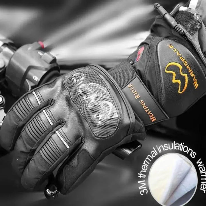 Gants moto Hiver Chauffants - vue 2