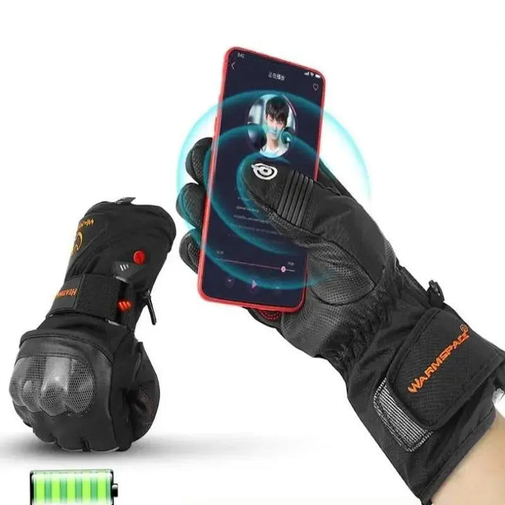 Gants moto Hiver Chauffants - vue 6