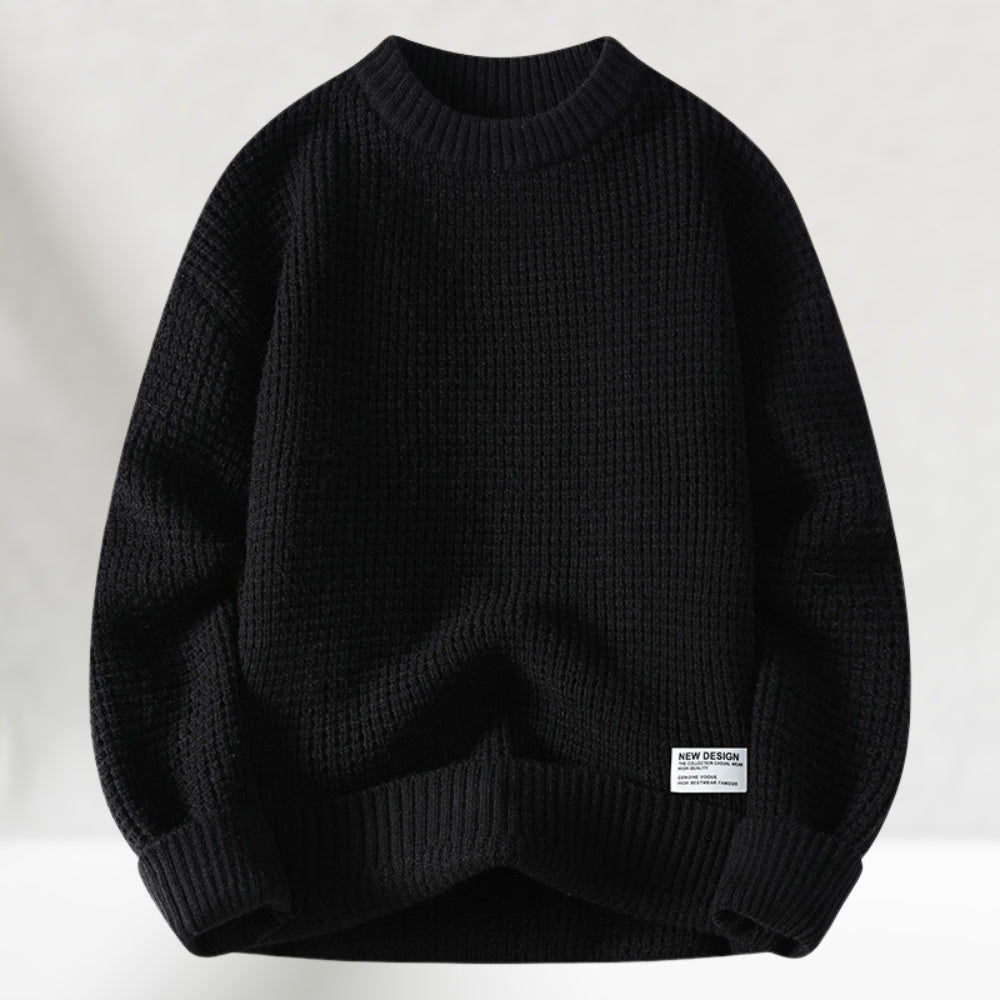 Pull Homme Col Rond en Maille Douce et Confortable - PanierRoyale