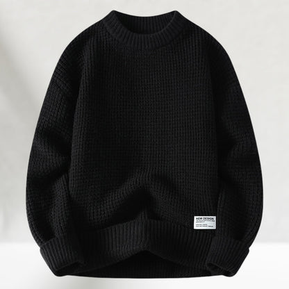 Pull Homme Col Rond en Maille Douce et Confortable - PanierRoyale