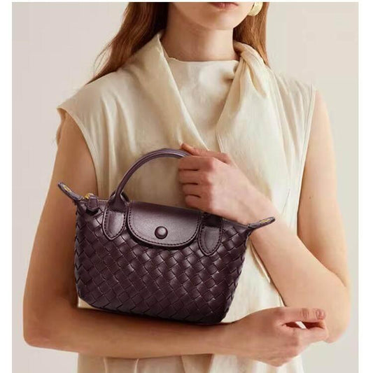 Sac à Main Tressé Chic et Robustement Conçu - PanierRoyale