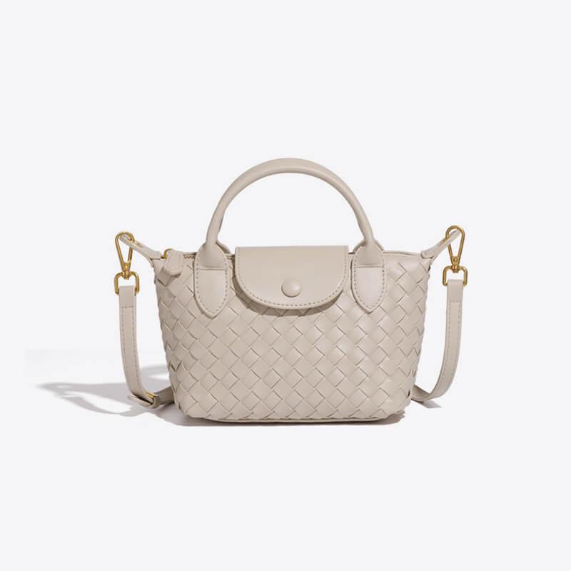 Sac à Main Tressé Chic et Robustement Conçu