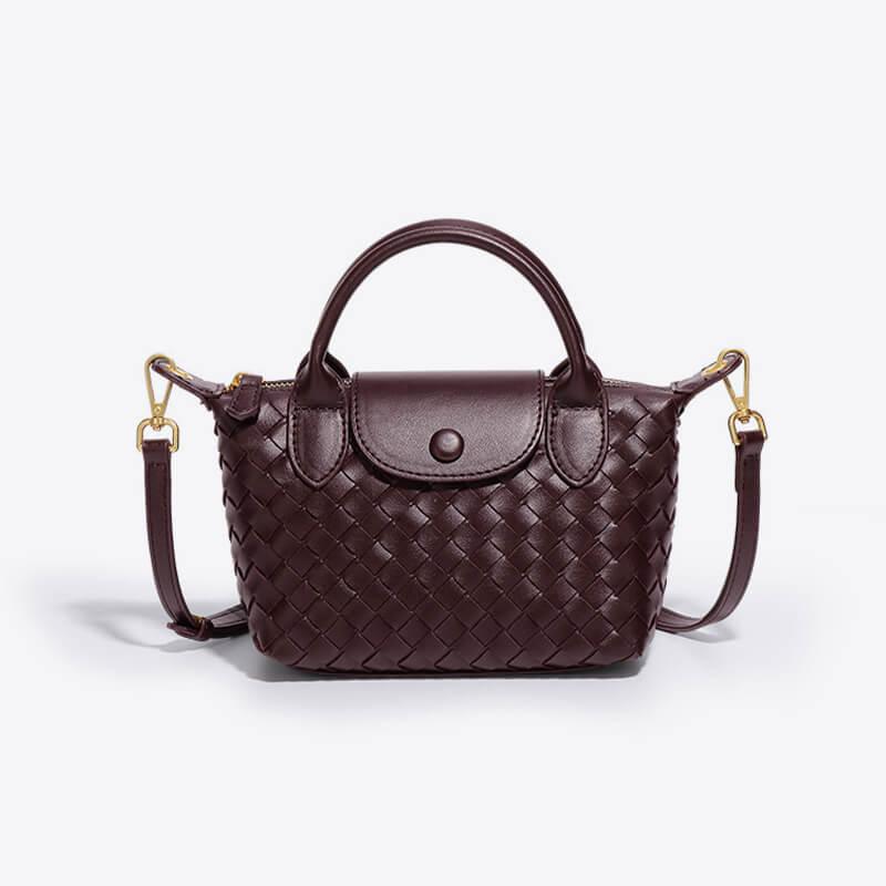 Sac à Main Tressé Chic et Robustement Conçu