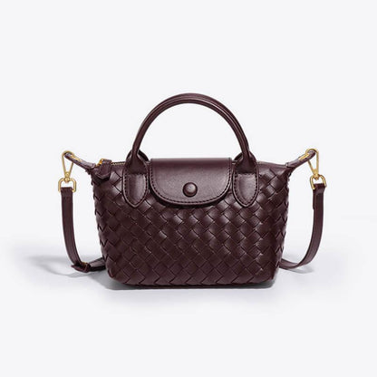 Sac à Main Tressé Chic et Robustement Conçu