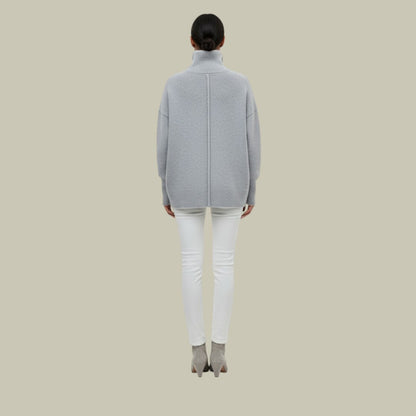 PullCol en V pour Femme, Très Doux et Confortable