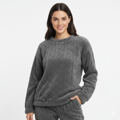 Pyjama Femme Hiver Chaud et Confortable