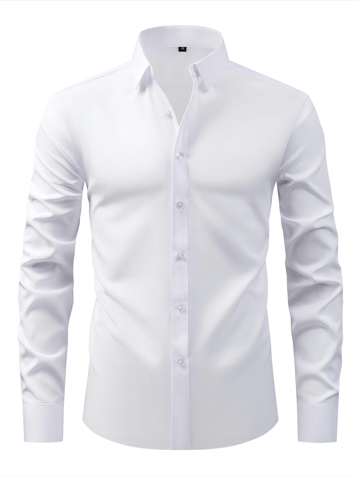 Chemise Homme Manches Longues Élégante et Confortable