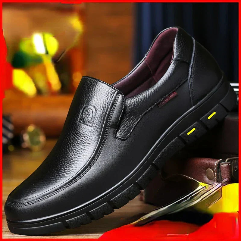 Chaussures Mariage Homme Noir Lacets Classiques - PanierRoyale