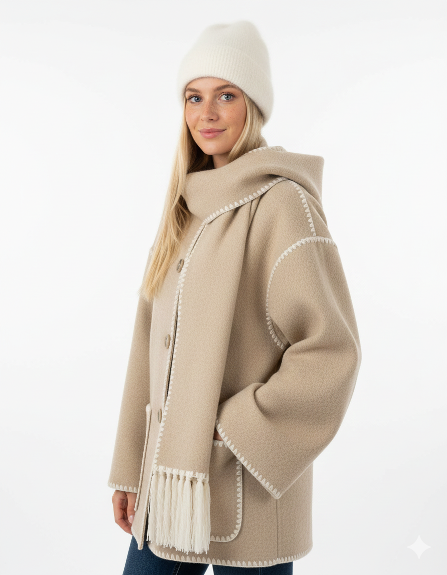Manteau Femme Hivernal Doux avec Capuchon - PanierRoyale