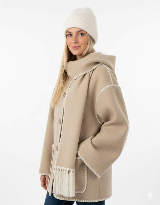 Manteau Femme Hivernal Doux avec Capuchon - PanierRoyale