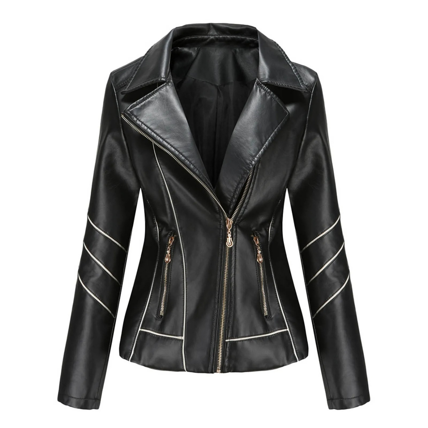 Veste Col Montant Chic et Élégante pour Femme
