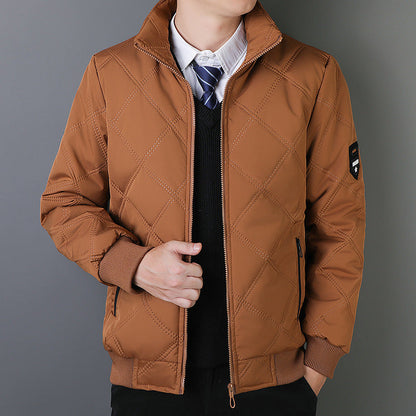 Veste Zippée Élégante pour Homme, idéale pour le travail et la vie quotidienne