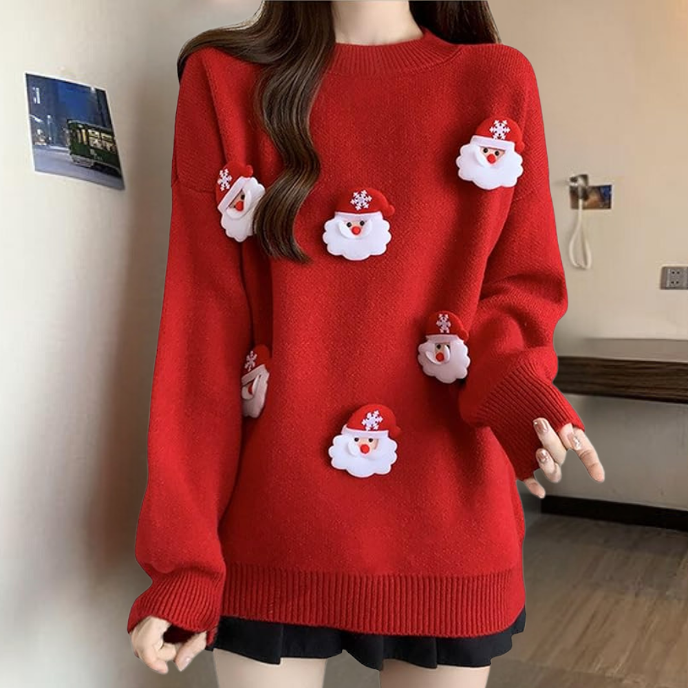 Pull de Noël Chic pour Femme - PanierRoyale