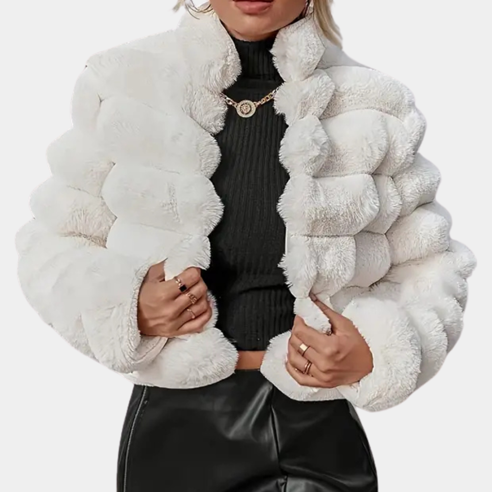 JESSICA - Manteau en Fourrure Élégant pour Femmes