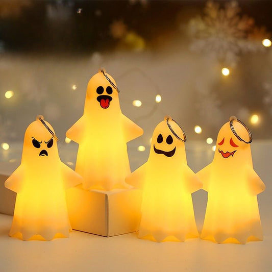 GhostGlow™ – Veilleuse Citrouille LED Halloween Suspendue et Décorative