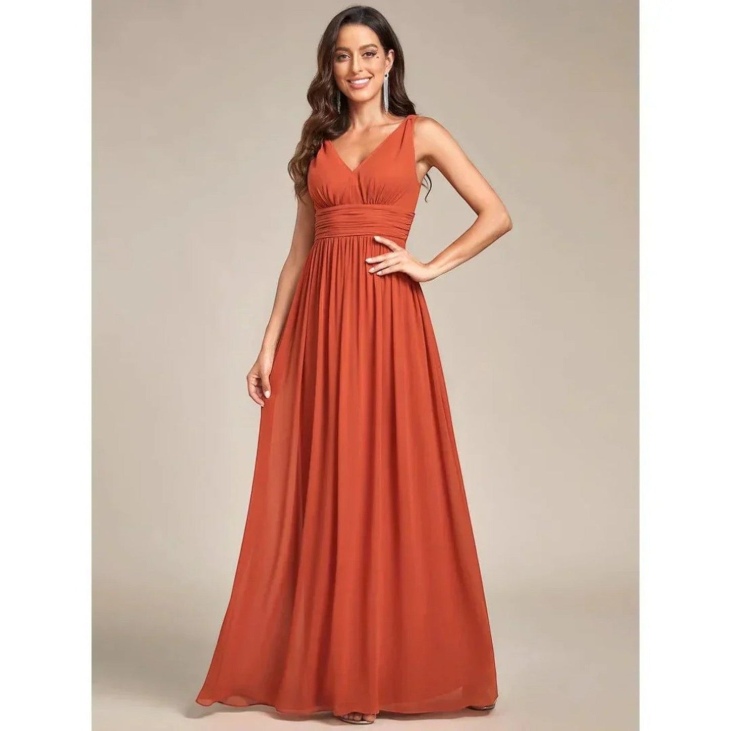 Robe Soirée Élégante Pour FemmeTaille V