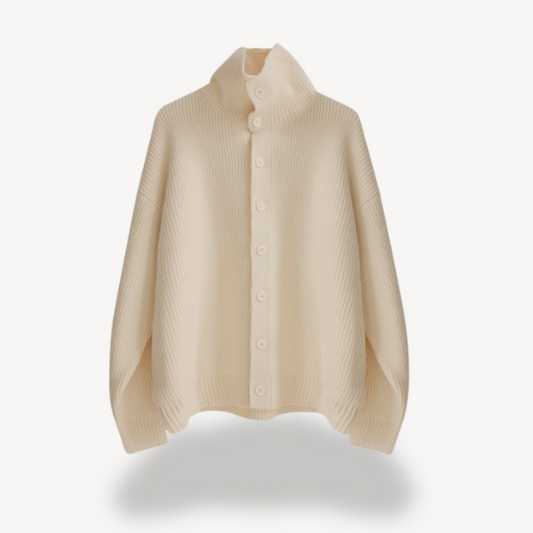 Gilet boutonné en maille côtelée pour homme 0