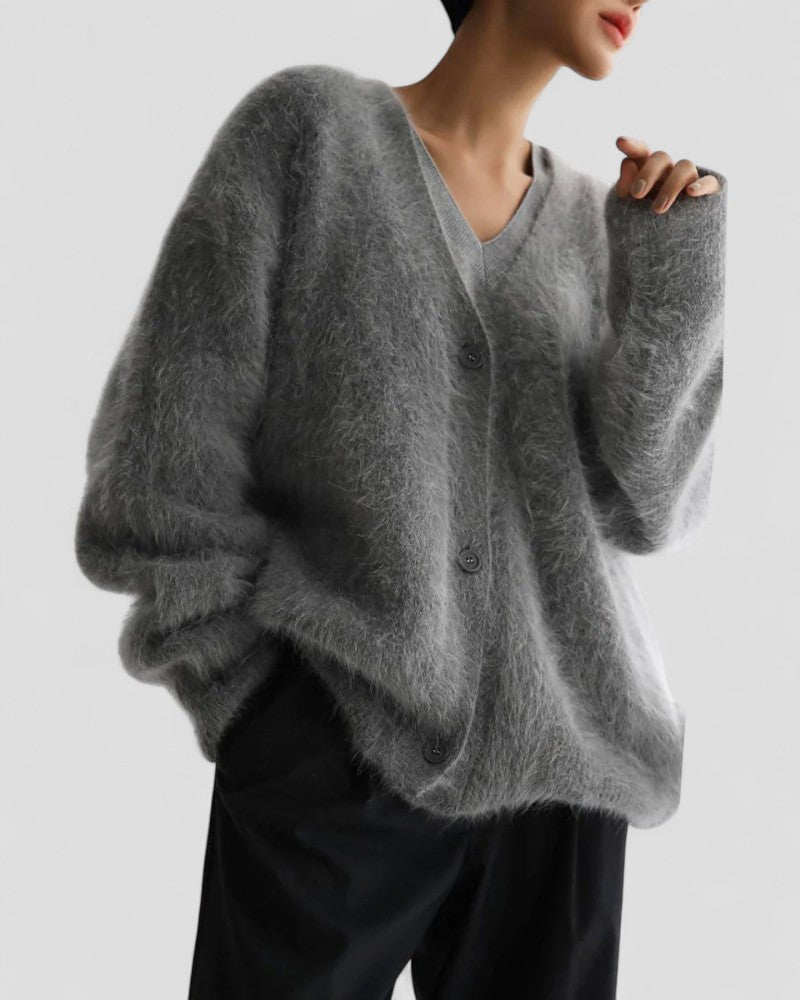 Gilet en maille douce et chaude pour femme