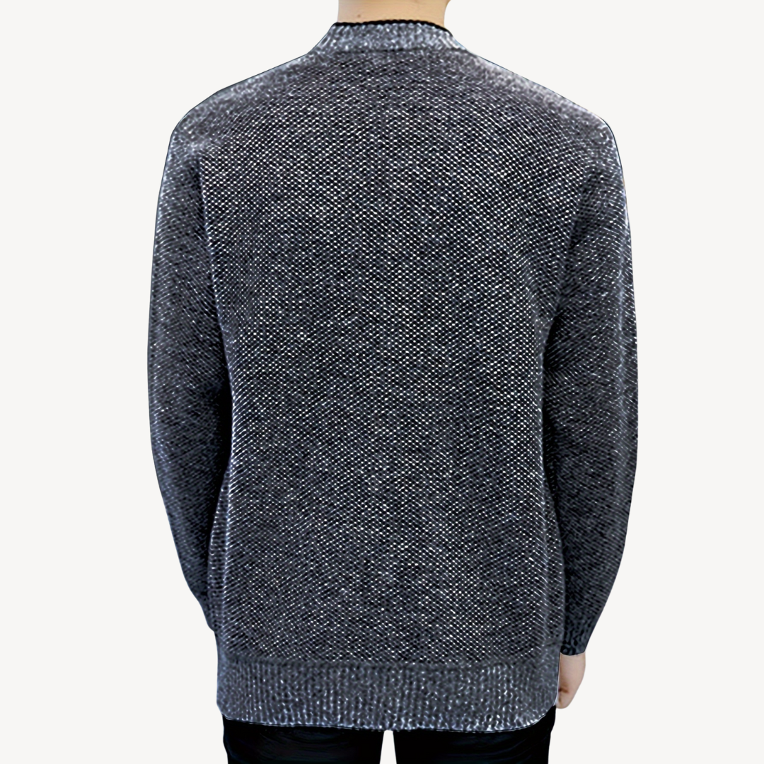 Gilet cardigan pour homme avec doublure à carreaux 6