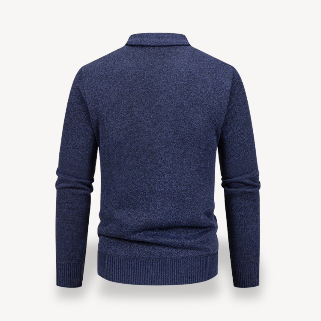 Gilet en maille diamant pour homme 1