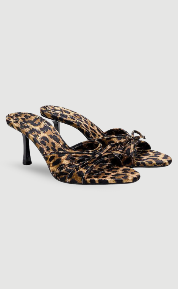 Chaussures Femme Talon Moyen Noir Panther - BerlinGlamour