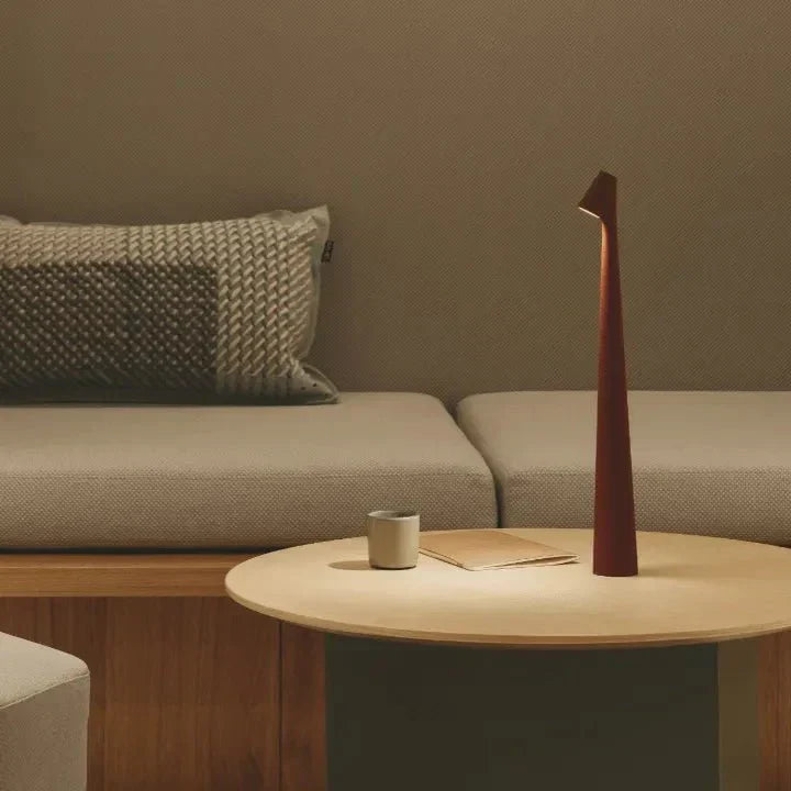 Lampe LED Sans Fil Aluminium Design Rechargeable Autonomie Longue